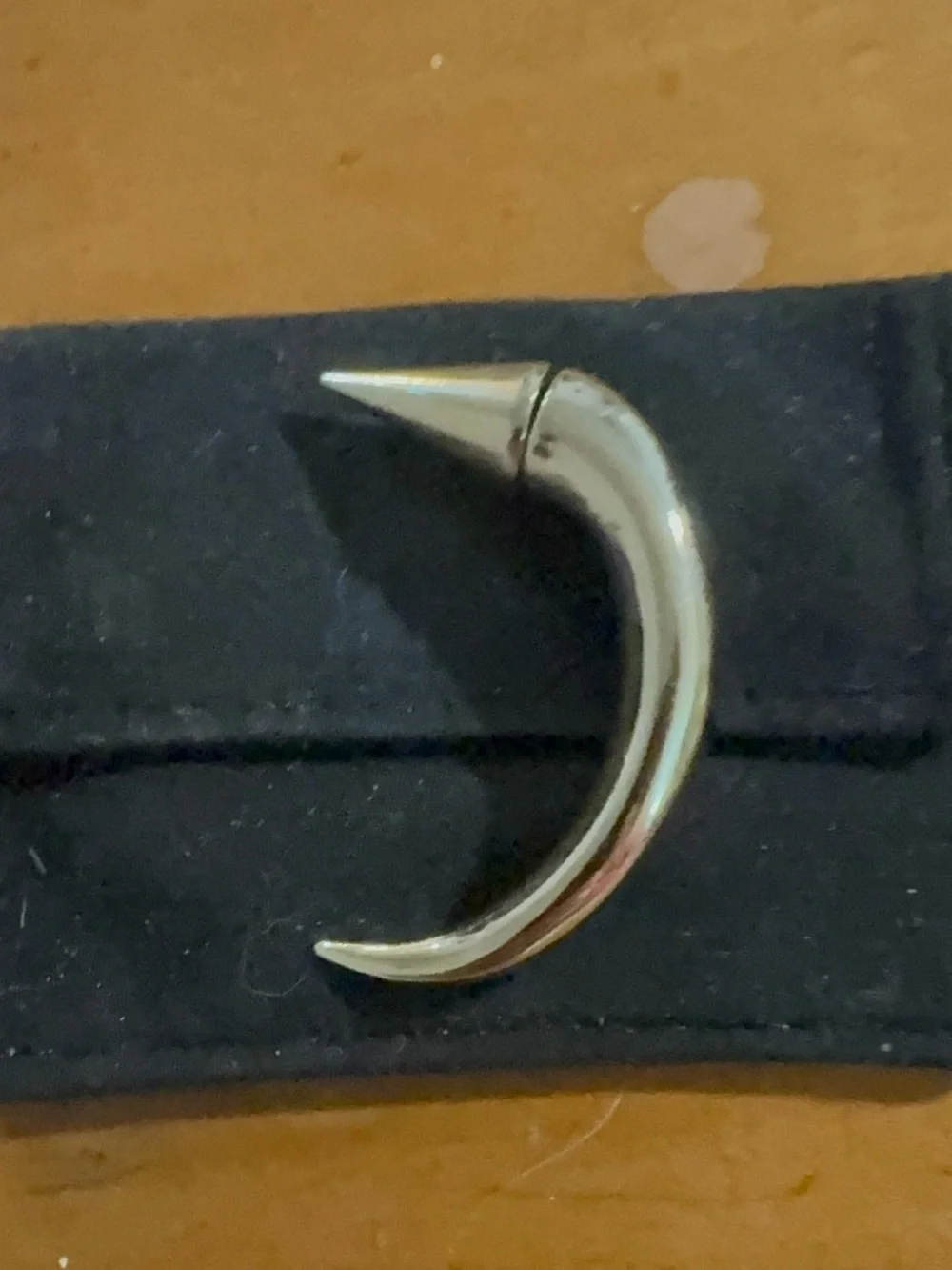 Givenchy collectors, magnetic horn earring